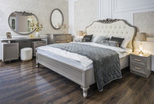 Кровать 180х200 см Мокко серый камень