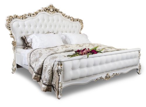 Кровать 180х200 см Анна Мария белый  матовый