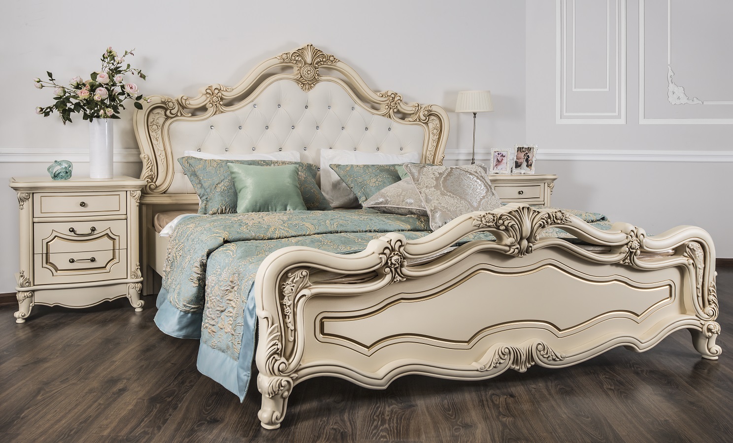 Кровать 180х200 см (мягк.) Мона Лиза крем
